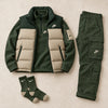 Casual Windproof Down Set