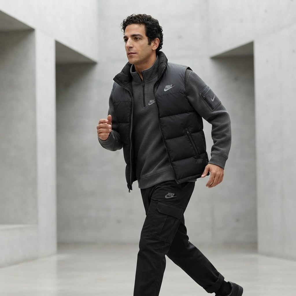 Casual Windproof Down Set